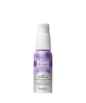 Discover the solution for clear skin with The POREfessional Unblocked Pore-Clearing Cleansing Oil Mini. This lightweight formula effectively melts away dirt, oil, and makeup while unclogging pores for a clearer complexion. Clinically proven and dermatologist-tested, it's suitable for all skin types. Infused with nourishing ingredients like grape seed and jojoba seed, it helps maintain skin's moisture balance. After one use, 93% of users reported visibly dissolved pore-clogging oil. For best results, use it every evening before The POREfessional Good Cleanup foaming cleanser.