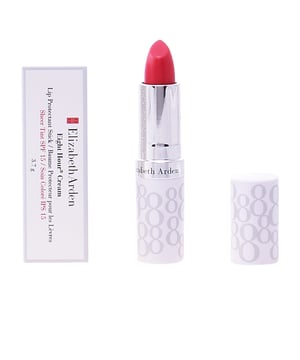 El bálsamo labial EIGHT HOUR de ELIZABETH ARDEN, con SPF 15, es una opción conveniente y sencilla. Este producto está diseñado para hidratar, suavizar y aliviar los labios que están secos o agrietados.