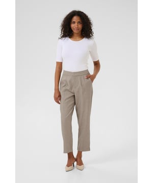 Classic fit,Hohe Taille,Knöchellänge  Schonwäsche 30°, Nicht bleichen, Nicht im Trockner trocknen, Tropnass aufhängen im Schatten, Kalt bügeln max. 110° C, Trockenreinigung  77% Polyester,20% Viskose,3% Elasthan