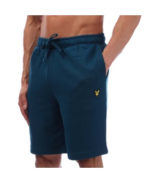 Heren Lyle And Scott Sweat Shorts in navy. - Elastische trekkoord taille. - Zakken aan de zijkant. - Achterzak. - Geborduurd logo. - Normale pasvorm. - 100% Katoen. - Ref: ML414VOGW992
