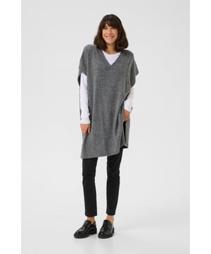 Loose fit,Ärmellos  Extra schonwäsche 30°, Nicht bleichen, Nicht im Trockner trocknen, Liegend trocken im Schatten, Kalt bügeln max. 110° C, Trockenreinigung  97% Polyester,3% Elasthan
