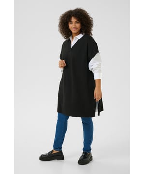 Loose fit,Ärmellos  Extra schonwäsche 30°, Nicht bleichen, Nicht im Trockner trocknen, Liegend trocken im Schatten, Kalt bügeln max. 110° C, Trockenreinigung  97% Polyester,3% Elasthan