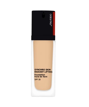 Experience the transformative power of Shiseido Synchro Skin Radiant Lifting Foundation SPF30 in shade 350 Maple. This lightweight foundation offers exceptional coverage while delivering deep hydration for a smooth, radiant complexion. Infused with Light-Adjusting Technology, it lifts and refines your skin's appearance, ensuring a flawless look. The unique blend of transparent pearls, luminous microcrystals, and advanced optical filters works together to balance your complexion and lock in moisture. Plus, enjoy the added benefit of SPF protection, making it perfect for everyday wear.