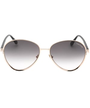 A touch of fun for your summer days, but nothing too out of the ordinary for a Tom Ford collectible. Tom Ford Rose Gold Sunglass perfect for the summer Tom Ford Rose Gold FT1028 28B Sunglasses, Lens Width = 59mm, Nose Bridge Width = 16mm, Arm Length = 140mm, Made In Italy Sunglasses, Sunglasses Case, Cleaning Cloth and Care Instructions all Included, 100% Protection Against UVA and UVB Sunlight and Conform to British Standard EN 1836:2005 Tom Ford Rose Gold Sunglasses FT1028 RIO 28B