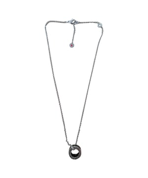 VINTAGE, RRP AS NEW
More than just jewelry, the Bvlgari Save the Children necklace is a wearable symbol of hope and compassion. Expertly crafted from gleaming sterling silver and accented with a sleek black ceramic charm inspired by the architectural lines of Bvlgari’s iconic B.zero1 collection, this piece carries a deeper message—supporting the brand’s commitment to vulnerable children worldwide.

Bvlgari Save The Children Necklace in Silver Metal
Condition: very good
Signs of wear: light wear
Packaging: None
Color: silver
Material: Metal  | sterling silver
Size: One Size | One Size
Measurements: Width: 2; Length: 450
SKU: NAPPUGBJE501143W