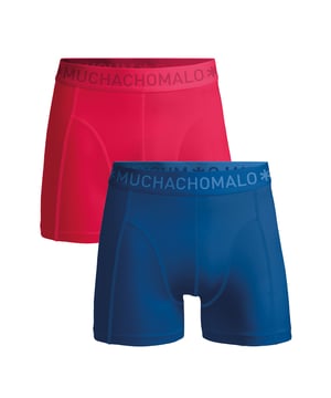 De Boxershorts/Onderbroeken van Muchachomalo zitten als gegoten en zijn gemaakt van hoogwaardig katoen. Een zachte elastische logotailleband van microvezelstof zorgt voor extra comfort. De Boxershorts hebben een normale fit, wassen op 30 graden, niet in de droger.