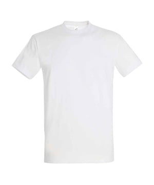 100% Ringspun halfgekamd katoen. Ontwerp: Eenvoudig. Halslijn: Crew Neck, Ribbed. Mouwtype: Korte mouwen. Getapete hals, buisvormig, tweenaalds stiksel. 190gsm. XS: 36 in. S: 38 in. M: 40 in. L: 42 in. XL: 44 in. XXL: 47 in. 3XL: 49 in. 4XL: 52 in. 5XL: 55 in.