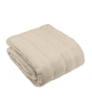 Wrap yourself in the understated luxury of the Empress Faux Fur Throw. Crafted from exquisite faux fur, this heavyweight throw combines unparalleled softness with a relaxed aesthetic, making it the perfect companion for cosy evenings. Its sleek, minimal design blends effortlessly into any décor, adding warmth and elegance to your living space. Whether draped over a chair or keeping you snug on a chilly night, the Empress offers not just comfort but an invitation to relax and unwind. Experience the soothing indulgence of this refined essential, designed with both style and tranquillity in mind.