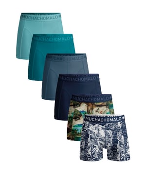 De Boxershorts/Onderbroeken van Muchachomalo zitten als gegoten en zijn gemaakt van hoogwaardig katoen. Een zachte elastische logotailleband van microvezelstof zorgt voor extra comfort. De Boxershorts hebben een normale fit, wassen op 30 graden, niet in de droger.