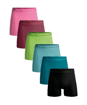 De Boxershorts/Onderbroeken van Muchachomalo zitten als gegoten en zijn gemaakt van hoogwaardig katoen. Een zachte elastische logotailleband van microvezelstof zorgt voor extra comfort. De Boxershorts hebben een normale fit, wassen op 30 graden, niet in de droger.
