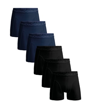 De Boxershorts/Onderbroeken van Muchachomalo zitten als gegoten en zijn gemaakt van hoogwaardig katoen. Een zachte elastische logotailleband van microvezelstof zorgt voor extra comfort. De Boxershorts hebben een normale fit, wassen op 30 graden, niet in de droger.
