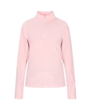 Entdecken Sie den Fleecepullover mit hohem Kragen, eine perfekte Kombination aus Stil und Funktion. Mit seinem praktischen Teilreißverschluss für anpassbare Bedeckung und den langen Ärmeln ist dieses schlichte und doch schicke Stück ideal für den Alltag oder legere Ausflüge. Genießen Sie Wärme und Komfort mit diesem vielseitigen Fleecepullover.  Fleecepullover