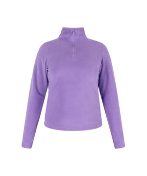 Entdecken Sie den Fleecepullover mit hohem Kragen, eine perfekte Kombination aus Stil und Funktion. Mit seinem praktischen Teilreißverschluss für anpassbare Bedeckung und den langen Ärmeln ist dieses schlichte und doch schicke Stück ideal für den Alltag oder legere Ausflüge. Genießen Sie Wärme und Komfort mit diesem vielseitigen Fleecepullover.  Fleecepullover