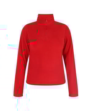 Elevate your everyday closet with this stylish fleece sweater in a relaxed fit. The zippered collar allows for adjustable ventilation. The long sleeves and straight cut make it perfect for everyday fashion or sporty style. Enjoy comfort in this versatile model from our Comfortable Collection.  Fleecepullover
