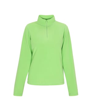 Entdecken Sie den Fleecepullover mit hohem Kragen, eine perfekte Kombination aus Stil und Funktion. Mit seinem praktischen Teilreißverschluss für anpassbare Bedeckung und den langen Ärmeln ist dieses schlichte und doch schicke Stück ideal für den Alltag oder legere Ausflüge. Genießen Sie Wärme und Komfort mit diesem vielseitigen Fleecepullover.  Fleecepullover