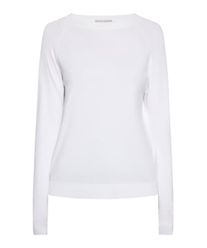 Wir präsentieren einen eleganten Strickpullover mit langen Ärmeln und rundem Ausschnitt. Dieser gestreifte Pullover verfügt über eine Rippstruktur an Bündchen, Saum und Ausschnitt für einen raffinierten Touch. Die gerade Silhouette fällt mühelos über den Oberkörper und eignet sich perfekt für einen Business-Look oder Freizeitkleidung bei kühlerem Wetter. Ideal, um Ihrer Garderobe ein stilvolles Flair zu verleihen.  Pullover
