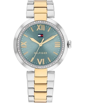 Tommy Hilfiger 1782680 - Reloj para mujer cuarzo acero inoxidable&bull; material: acero inoxidable&bull; cristal: min&egrave;ral&bull; pulsera: acero inoxidable&bull; correa: gris&bull; resistencia al agua: 0 m (0 ATM)&bull; tama&ntilde;o de la caja: 34 mm
