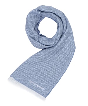 75% acrílico, 10% lana, 10% viscosa, 5% alpaca; bufanda Emporio Armani;  Modelo: 635212 0A325 21334;  Mano de obra de alta calidad;  Dimensiones (cm): 180 x 60;  Detalles del logotipo de Emporio Armani.