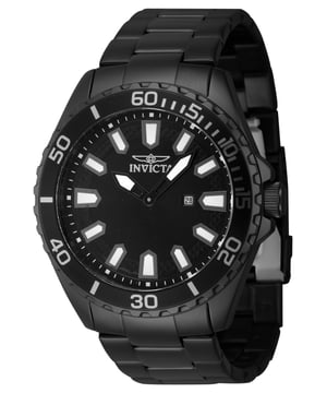 Das Invicta 46895 hat ein 46 millimeter Edelstahl gehäuse mit einem schwarzen Zifferblatt.
Dieses Modell wird von einem präzisen  Quarzuhrwerk angetrieben.
5 bar Wasserdichtigkeitszertifizierung.
Dieses Modell ist von der Invicta Pro Diver Kollektion.

2 Jahre Garantie.