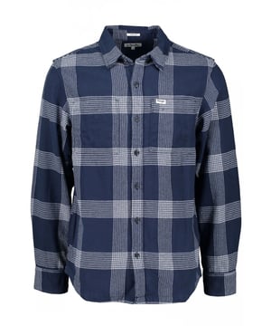 Wrangler – Overshirt Black Iris – Normalgröße – 100 % Baumwolle