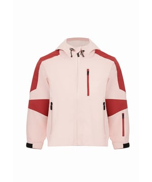 Werten Sie den Stil Ihres Kindes mit dieser modernen Jacke mit Kapuze auf, die für den urbanen Lebensstil konzipiert ist. Ausgestattet mit einer Kapuze mit verstellbarem Kordelzug und einem durchgehenden Reißverschluss sorgt es für eine perfekte Passform. Die kontrastierenden Farbblöcke an den Ärmeln verleihen Flair, während das lange Ärmeldesign und die verstellbaren Bündchen für Komfort sorgen. Reißverschlusstaschen bieten Praktikabilität für tägliche Abenteuer.
