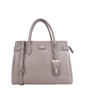 Crafted from soft premium leather, this elegant work bag combines style with functionality. Its spacious central compartment is smartly organized with slip and zipped pockets on both internal walls, while a padded section keeps your gadget safe. A top zip secures the contents, and a handy back slip pocket adds extra convenience. Carry it your way with the removable, adjustable shoulder strap, and enjoy the added touch of sophistication with a branded luggage tag accessory.