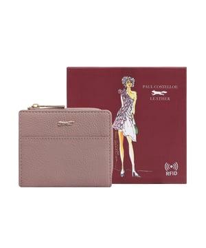 Discover the Tilly Card and Coin Pouch, where sleek design meets practicality. This stylish accessory is expertly crafted for effortless organization, featuring an exterior display section for quick access to your essential bank or travel cards while on the go. The iconic fox logo on the front enhances its sophistication, making it a perfect companion for any occasion. Whether you're heading to work or embarking on a weekend getaway, the Tilly Pouch ensures you stay organized in style.
