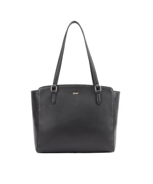 Discover the Matina, an exquisitely designed leather shoulder bag that combines modern elegance with practicality. This stunning bag features a chic silhouette, highlighted by a refined brand logo pin and long, sleek handles for a comfortable carry. The top zip opens to reveal a spacious interior equipped with convenient zip and slip pockets, providing plenty of space for your essentials. Perfect for daily commutes or stylish outings, the Matina is the ultimate accessory for those who appreciate sophistication and functionality.