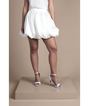 Puffball Mini Skirt
