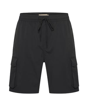 Pique Short Mario Russo in de kleur Zwart.