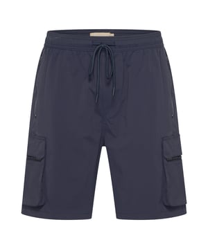 Pique Short Mario Russo in de kleur Blauw.