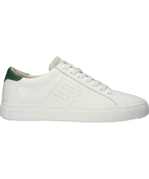 Sneaker (low) der Marke Blackstone. In der Farbe WHITE GREEN. Hergestellt aus Leather mit einem Futter aus Leather. Dieser Schuh ist mit einer Cup Sohle gefertigt.