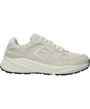 Runner Sneaker van het merk Blackstone. In de kleur LIGHT GREY. Gemaakt van Suede met een voering van Terry. Deze schoen is gemaakt met een EVA zool.