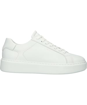 Sneaker (low) van het merk Blackstone. In de kleur WHITE. Gemaakt van Leather met een voering van Leather. Deze schoen is gemaakt met een Cup zool.