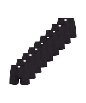 Comfortabele jersey boxershort van Phil & Co. gemaakt van 100% katoen. De shorts hebben een wijde en losse snit. De zeer elastische, zachte tailleband veroorzaakt weinig druk en maakt hem comfortabel om te dragen.