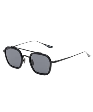 Unisex sunglasses of colour black - Bellstaff MERRICKNEGROW• material: stainless steel• color: black• size: 47/23/143 mm (lens width / bridge width / temple length)  HAND MADE IN JAPAN-HIGH GRADE MAZZUCHELLI AND JAPANESE ACETATE-HAND POLISHED-7 HINGES-BETA TITANIUM-CARL ZEISS AND JAPANESE LENSES-100% UV