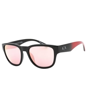 Gafas de sol de hombre de color negro - Armani Exchange AX4115SU81861• material: resina• color: negro• tamaño: 54/18/145 mm (longitud de la lente / ancho del puente / longitud de la varilla)  CATEGORY 2