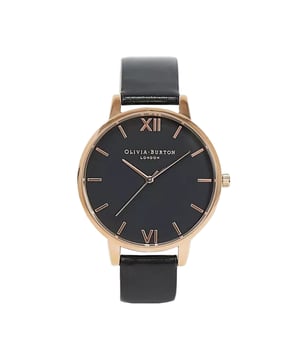 Olivia Burton OB16SH08 - Herrenuhr Quarz aus Edelstahl• Material: Edelstahl• Glas: Mineral• Armband: Kunstleder• Farbe: Rosegold• Wasserbeständigkeit: 10 m (1 ATM)• Gehäusegröße: 40 mm