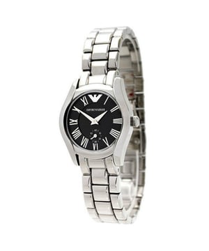 Emporio Armani AR0695 - Damenuhr Quarz aus Edelstahl• Material: Edelstahl• Glas: Mineral• Armband: Edelstahl• Farbe: Silber• Wasserbeständigkeit: 50 m (5 ATM)• Gehäusegröße: 28 mm