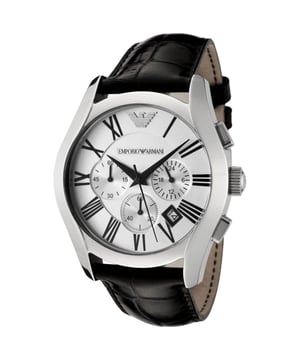 Emporio Armani AR0669 - Reloj para hombre cuarzo acero inoxidable• material: acero inoxidable• cristal: minèral• pulsera: cuero• correa: gris• resistencia al agua: 0 m (0 ATM)• tamaño de la caja: 42 mm