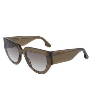 Victoria Beckham Vrouwen Zonnebril VB679S5319316 - Materiaal: Acetaat - Kleur frame: Bruin - Afmetingen: 53/19/145 mm (Diameter lens / Brug formaat / Lengte veren)
