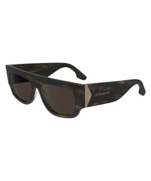 Damen-Sonnenbrillen der Farbe Braun - Victoria Beckham VB666S5516321• material: Acetat• farbe: Braun• maße: 55/16/145 mm (Glasbreite / Stegbreite / Bügellänge)  CATEGORY 3