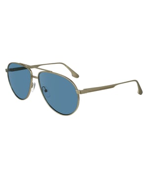 Damen-Sonnenbrillen der Farbe Golden - Victoria Beckham VB242S6114720• material: Metall• farbe: Golden• maße: 61/14/140 mm (Glasbreite / Stegbreite / Bügellänge)  CATEGORY 2