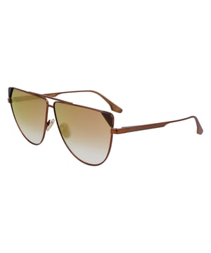 Gafas de sol de mujer de color marrón - Victoria Beckham VB239S6309230• material: metal• color: marrón• tamaño: 63/09/140 mm (longitud de la lente / ancho del puente / longitud de la varilla)  CATEGORY 2