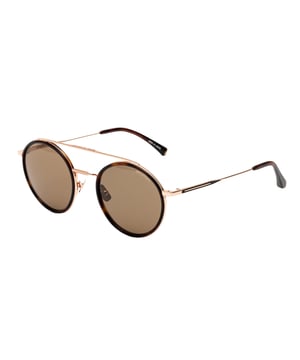 Belstaff Vrouwen Zonnebril SIDNEYROSADOR - Materiaal: Titanium - Kleur frame: Roze - Afmetingen: 50/16/135 mm (Diameter lens / Brug formaat / Lengte veren)