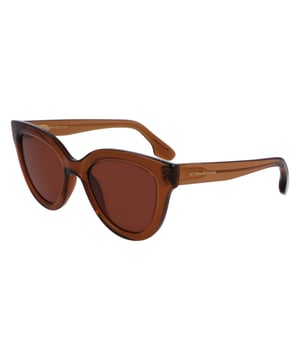 Damen-Sonnenbrillen der Farbe Braun - Victoria Beckham VB649S-240• material: Spritzguss• farbe: Braun• maße: 52/21/140 mm (Glasbreite / Stegbreite / Bügellänge)  CATEGORY 3