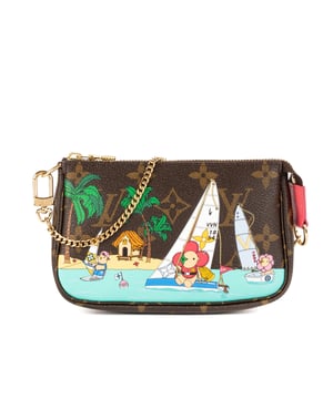 Louis Vuitton Accesorios Mini Accessory Pouch  Bolsa en Marrón Lona recubierta y Latón dorado hardware. El producto esta en Perfectas Condiciones (AA).
  Dimensiones: 15x10x3 cm 
  Accesorios incluidos: Dustbag; Box
  
  BrandCo Paris encuentra artículos raros y en las mejores condiciones a precios increíbles. ¡Vale la pena tener paciencia! Compra con confianza: todos los artículos de BrandCo Paris son seleccionados y autenticados cuidadosamente por nuestro equipo de expertos.
  Todos los artículos vienen con un certificado de autenticidad y un embalaje entregado por BrandCo Paris.
  Tabla de clasificación de la condición del artículo
  N (como nuevo)
  AA (perfecto estado)
  A (excelente estado)
  AB (muy buen estado)
  B (bueno/regular)
