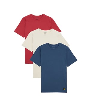 Korte mouwen.Lyle & Scott logodetails voor subtiele branding.Zachte katoenmix voor comfort.Relaxte pasvorm.