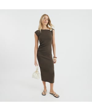 Asymmetric neckline, Short sleeves, Gold embellishment, Drape detail, Midi lengthAbout the brandFASHION IS OUR DNARiver Island is an icon of the British high street. Inspired by the latest trends and our heritage style archives, we've been serving style and leading trends for over sixty years.We make fashion for real people with real lives, who want to look real good. Because life's a celebration - let's dress for it.