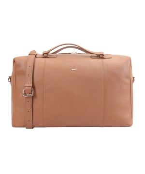 This Paul Costelloe ODELIA Weekend/Duffle Bag benefits from having top handles and an adjustable shoulder strap so you can wear it however you find most comfortable! Roomy enough for all your overnight essentials. It is sturdy yet light to carry. Perfect for long weekend stay or as a hospital bag for you and the new baby.  Designed with one large main compartment as well as a secure interior pockets, it can hold all your essentials with ease. D:21cm W:48cm H:26cm
